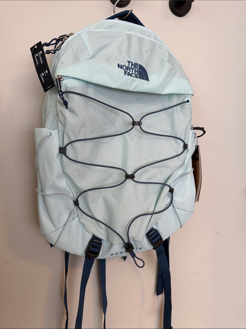 The North Face Light Blue & Dark Teal Accents Borealis Backpack